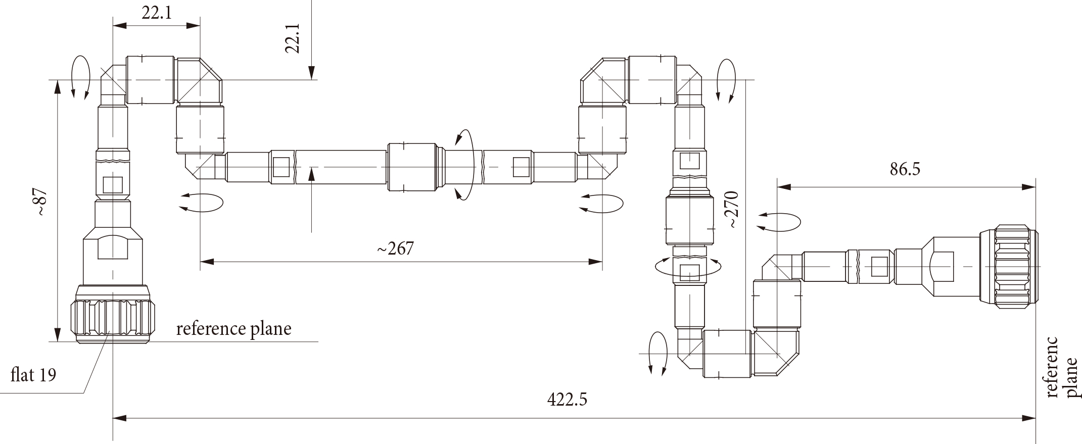 ��·���D�P��(ji��) RJ518017 DC to 18 GHz N�ͽ��^