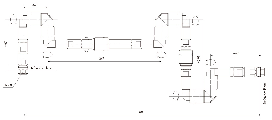 ��·���D�P��(ji��) RJ518016 DC to 26.5 GHz 3.5mm M ���^
